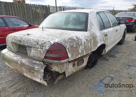 2008 Ford Crown Victoria Police/Police Interceptor из США, поврежденный, VIN 2FAHP71V18X178035